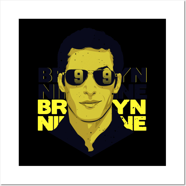 Jake Peralta. Brooklyn Nine -Nine Wall Art by Ddalyrincon